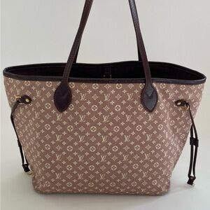 LOUIS VUITTON MINI LIN MM NEVERFUL